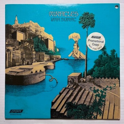 YMA SUMAC Miracles 1972 US London Records LP PROMO LES BAXTER Fuzz