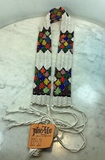 Vintage ZULU Southwestern Style Beaded Work Belt South Africa Never Used