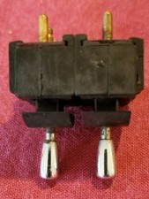 1964-66 Mopar Imperial 2-gang Power Window Switch 5 Prong With Mntg Clips Good 1964-66 Mopar Imperial 2-gang Power Window Switch 5 Prong With Mntg Clips Good