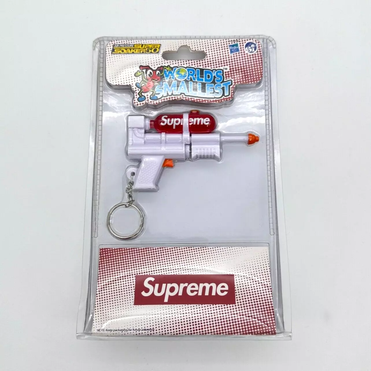 Porte clés Supreme Mini Super Soaker 50 Water Blaster neuf SS19