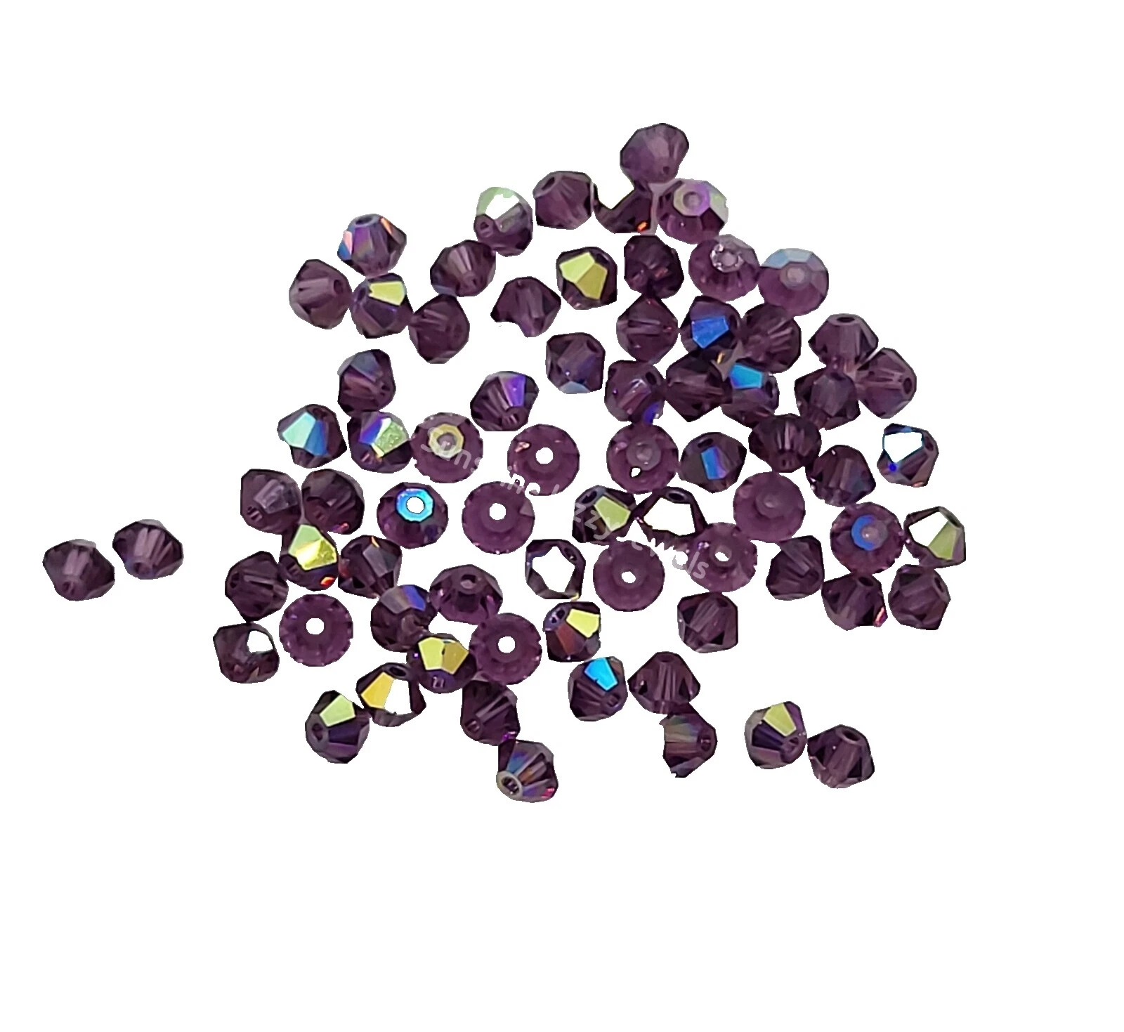 Bicone Faceted 3 - 3.9 mm Size Jewelry Making Beads