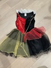 Alice in Wonderland QUEEN OF HEARTS Disney Costume Tutu Dress Adult XS