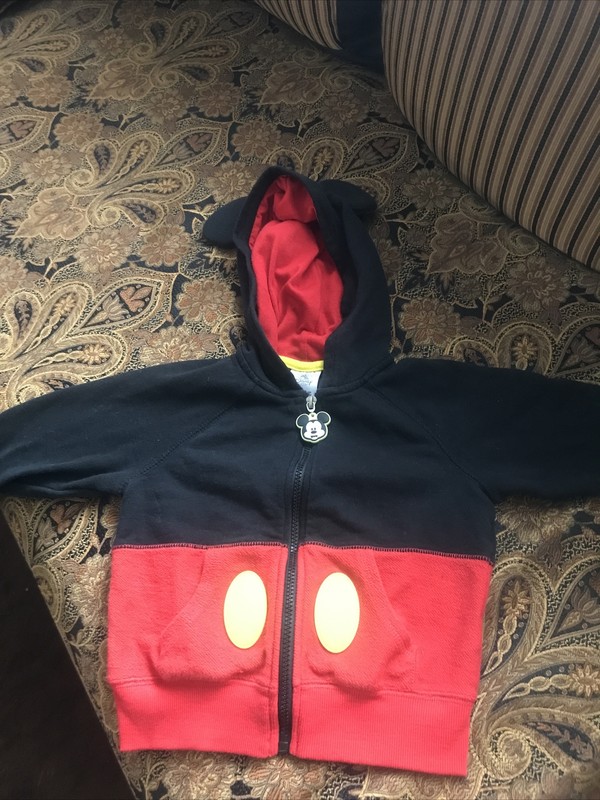 Mickey Mouse Hoodie with ears sz3 Childrens