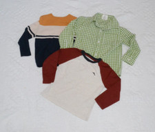 Boys Long Shirts Tops Bundle Size 3-4T
