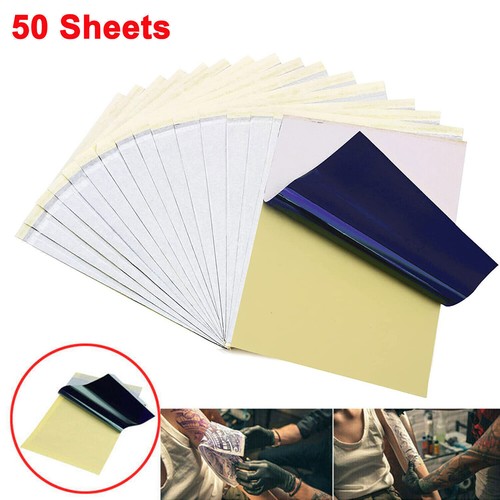 Tattoo Transfer Paper Stencil Carbon Thermal Tracing Hectograph Supplies Sheets - Picture 16 of 16