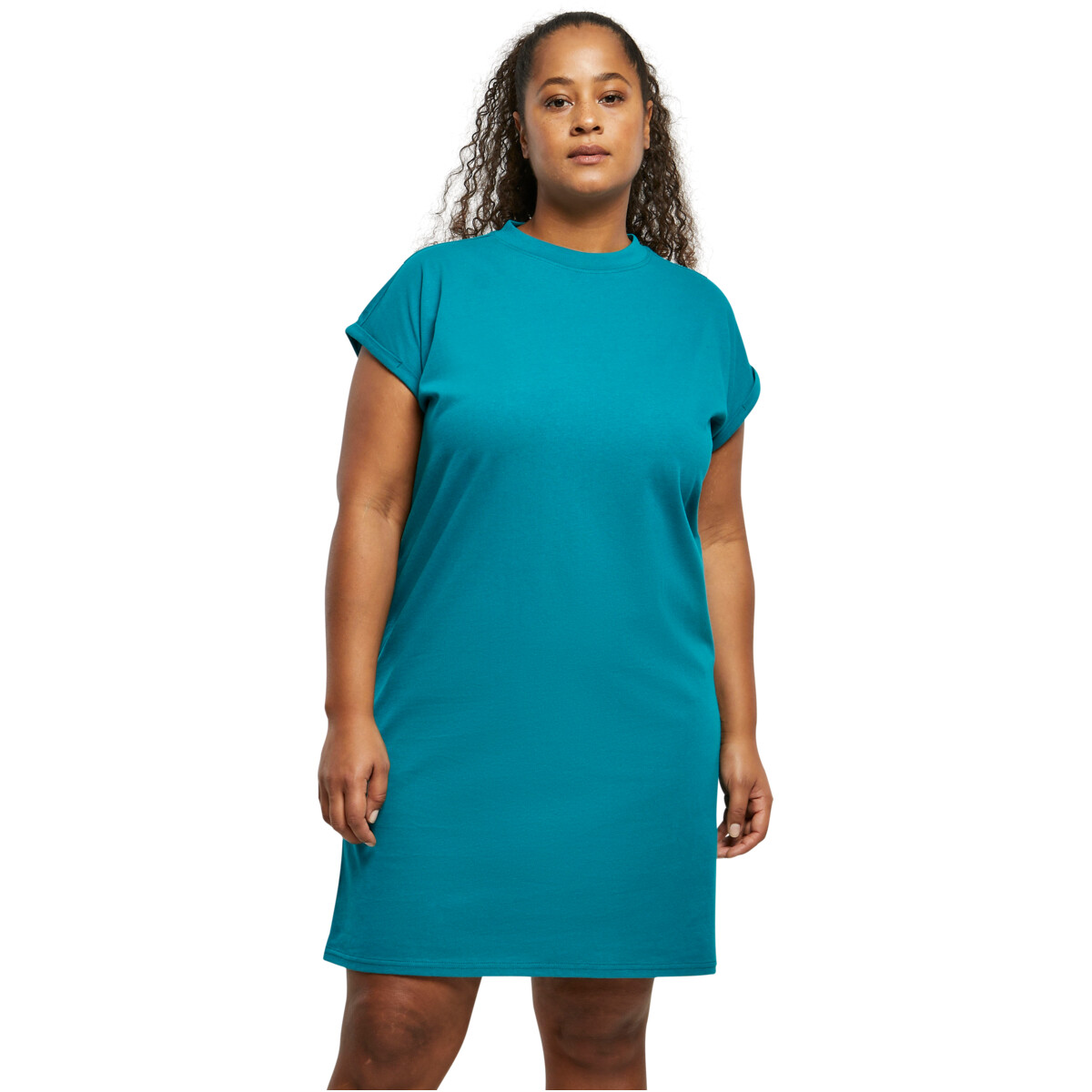 Urban Classics Mujeres Tortuga Extended Hombro Vestido de Verano XS - 5XL