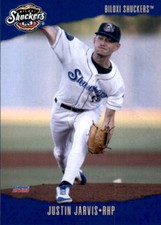 2023 Biloxi Shuckers Choice #9 Justin Jarvis Lake Norman Concord North Carolina 