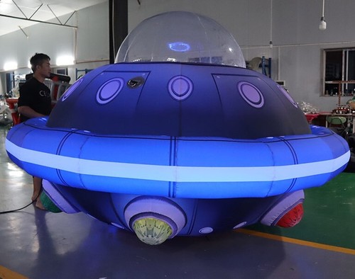 Giant Inflatable UFO with Led Inflatable Flying Saucer UFO Spaceship For Event - Bild 1 von 4