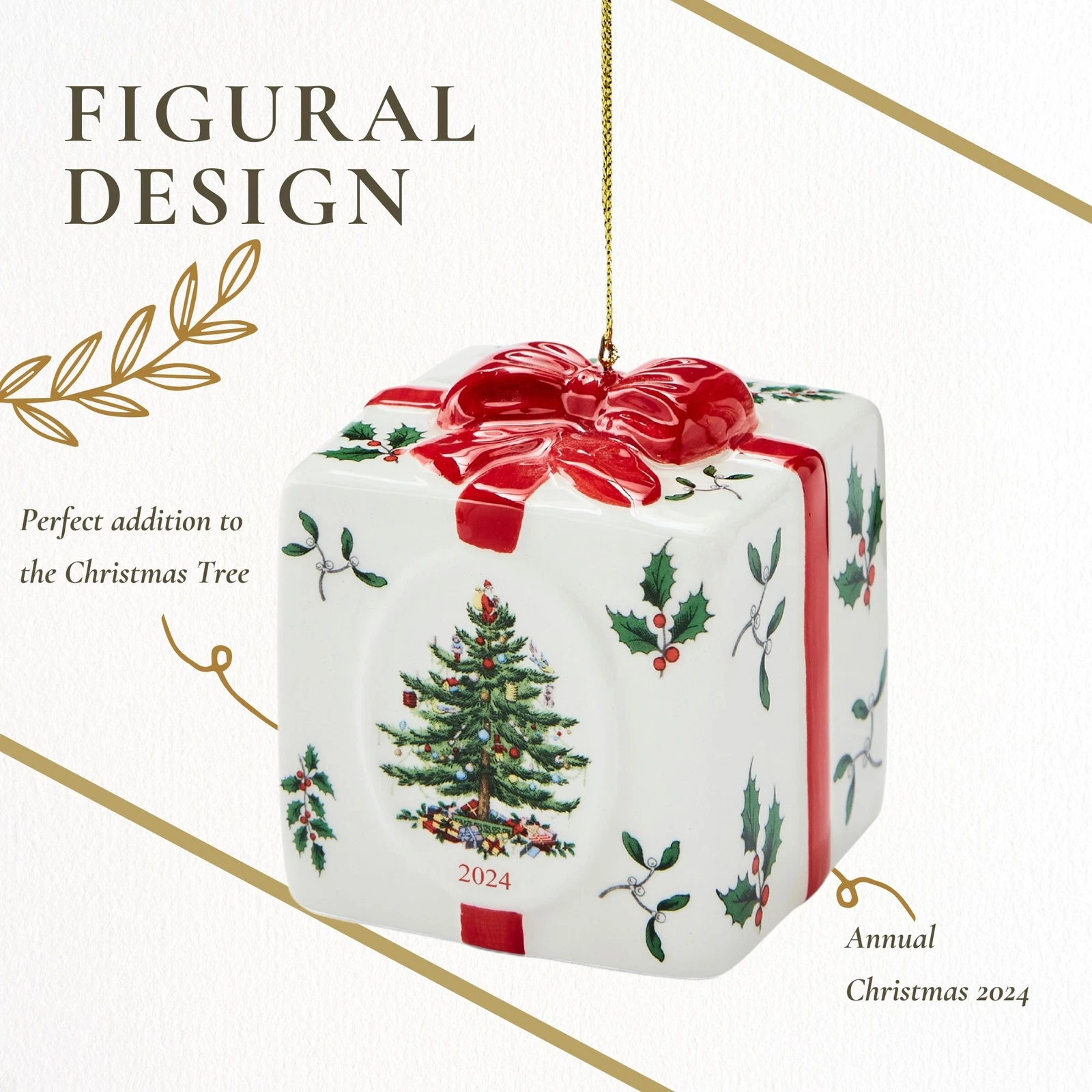 Spode Christmas Tree Ornament - Thumbnail 5