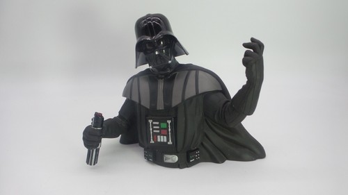 Star Wars Darth Vader Rotocast Bust Coin Bank Rare Collectible - Great Condition