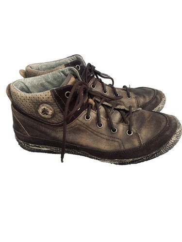 EUC FLOAT AWAYS Mens Sz 9 E Black Leather Work Cush-N-Crepe 