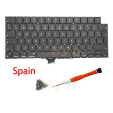 New Spain layout Keyboard With Screws For Macbook Pro 14" 16" A2442 A2485 2021