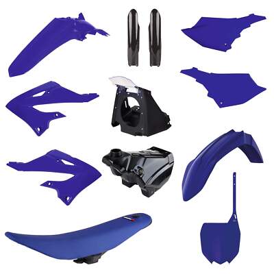 Polisport komplettes Restyle Plastikset inkl. Tank & Sitz Yamaha YZ125/250 02-21 Bl
