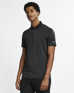 nike dri fit victory stripe polo