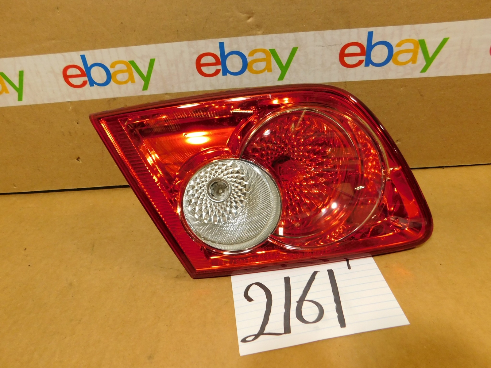 03 04 05 Mazda 6 DRIVER Side Tail Light Used Rear Lamp #2161T