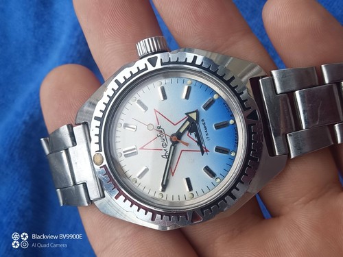 VOSTOK Amphibian Diver USSR Vintage Antimagnetic Waterproof Watch. Corvette Star - Picture 2 of 20