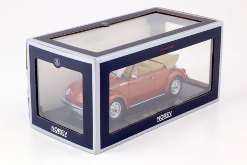 1:18 Norev VW Maggiolino 1303 Cabriolet 1976 Brasile marrone metallizzato - Limitato 1000 pz - Foto 4 di 4