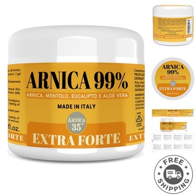 Forte 35 Extra Strong Muscle Relief Gel - Natural Aloe & Eucalyptus, 16.9 Fl Oz
