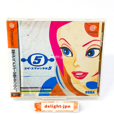 Space Channel 5 SEGA Dreamcast DC JAPAN IMPORT JAPANESE FACTORY SEALED NTSC-J