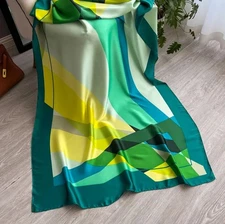 Green Stripe Fashion Printed Wrap/shawl