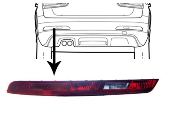 Heckleuchte VAN Wezel 0371929 FüR Audi Q3 8UB 8UG OES Tfsi TSI TDI Quattro-image