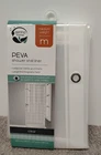 NEW- Zenna Home 54"W x 78"H Clear Medium Weight PEVA Shower Liner. (03)