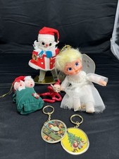 Vintage Christmas Ornament Decoration Lot