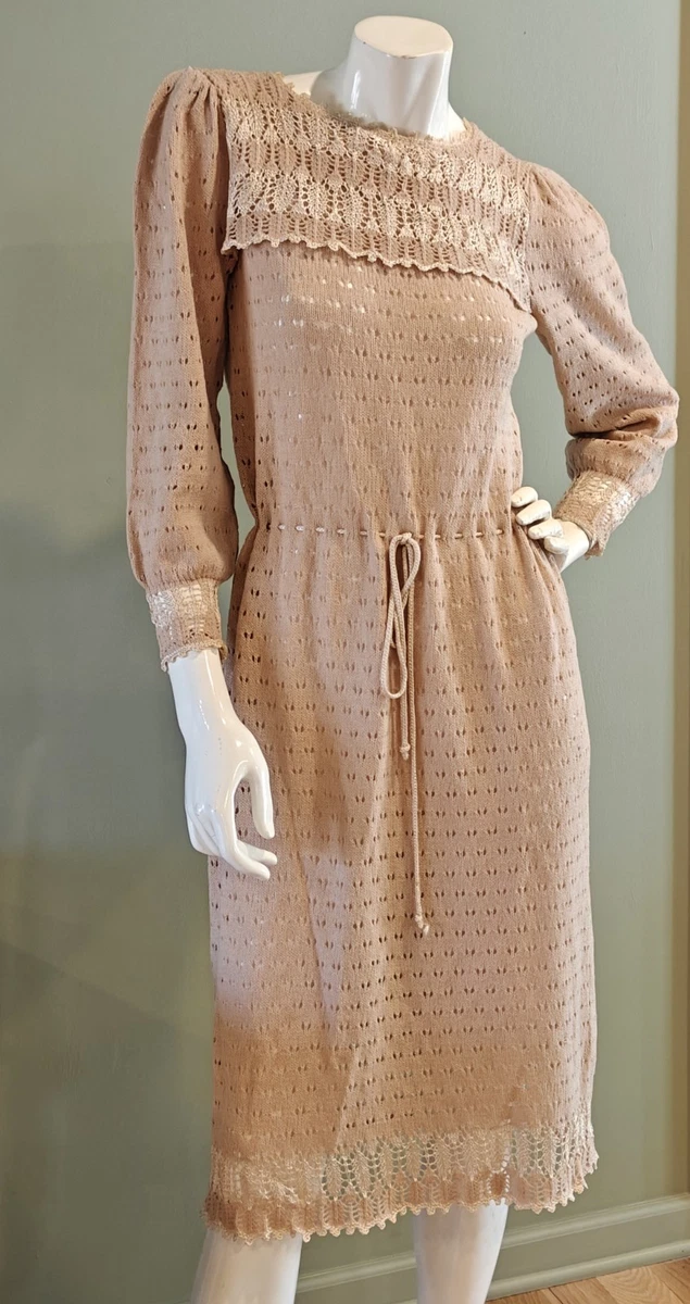 sandro beige dress Emely Off Shoulder Midi Dress