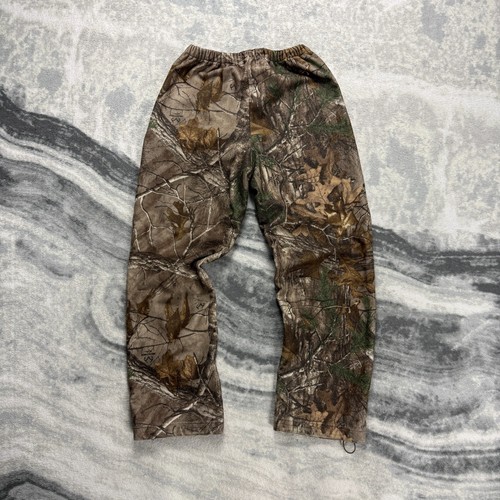 Pantaloni della tuta vintage Realtree Hobbs Creek foderati multi larghi oversize taglia S joggers - Foto 8 di 8