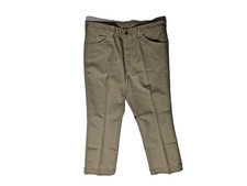 VINTAGE OSH KOSH B'GOSH MEN (NEW) WESTERN BOOTCUT JEANS SZ 38X32 TAN MADE IN USA