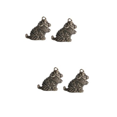 2 Count Tiger Deko Tiger-anhänger Tigeranhänger Schlüsseldekoration