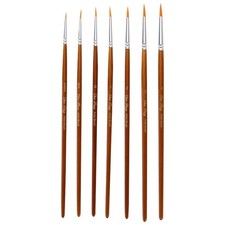  7 Pcs Ölmalpinsel Stifte Zum Zeichnen Wasserfarben Graffiti-Stifte