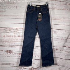 Levi's Premium Ribcage Boot Cut Denim Jeans Pants - Size 27x33 New W/ Tags