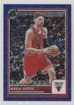 2023 NBA Hoops Premium Stock Blue Disco Prizm 12/99 Nikola Vucevic Vučević 8d2