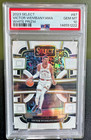 2023-24 Panini Select Victor Wembanyama RC White Prizm Concourse #/149 PSA 10