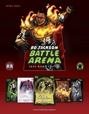 Bo Jackson Battle Arena Alpha Ed - FIRE - Pick to Complete a Set - READ