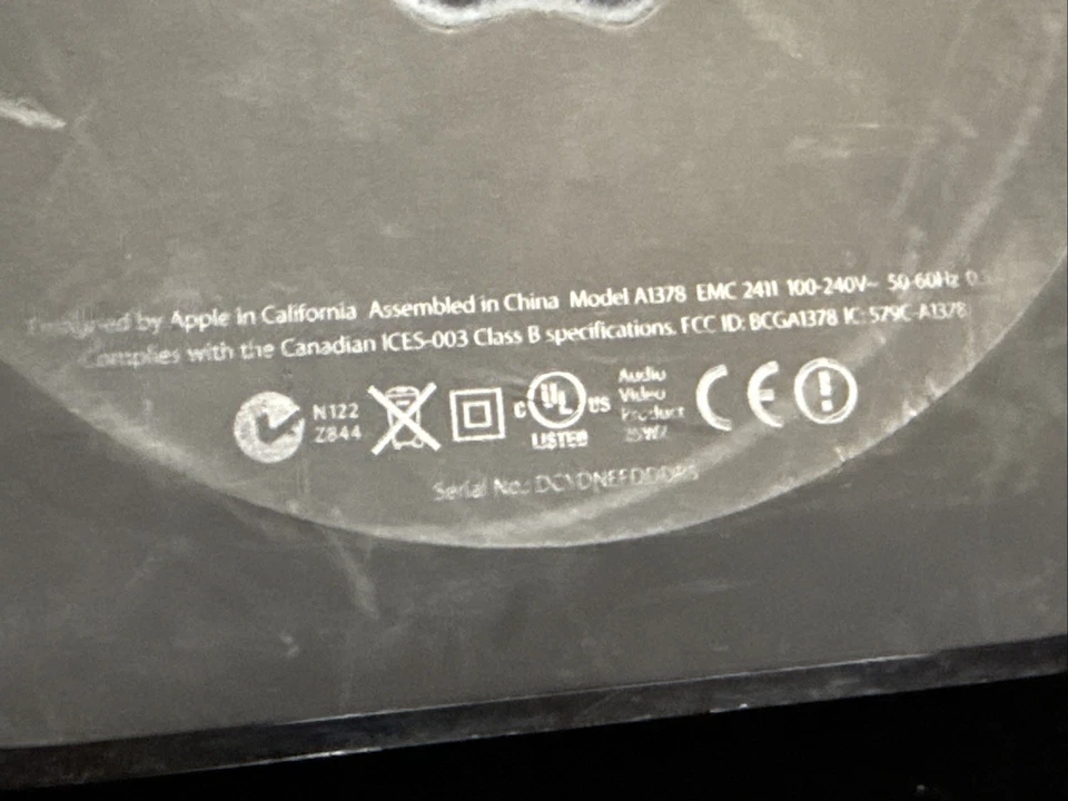 Apple TV 2nd Generation A1378 A1469 Streaming Media Player Lot Of 2 With Cords - Image 3 of 4