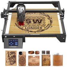 Longer Ray5 5W Laser Engraver Laser Cutter High Precision Laser Engraver DIY US