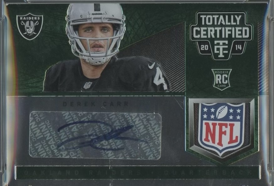 2014 Panini Certified - Derek Carr NFL SHIELD RPA 1 /5