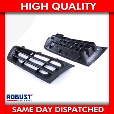 PAIR FRONT BUMPER GRILLE LEFT & RIGHT 7701476893 FOR RENAULT MEGANE II 2006-2009
