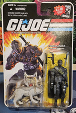 Codename Snake Eyes w Timber  G.I. Joe Commando Hasbro NIB 25th Anniversary