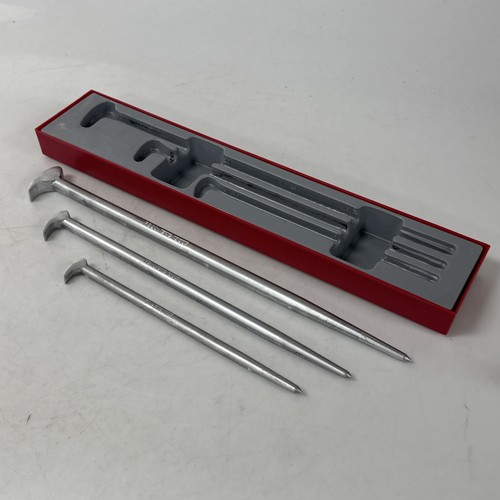 Teng TTXPB3 3 Pezzi Acciaio Rotolo Testa Tacco Pry Demolizione Leva Barra Set 12",16", 20" - Foto 19 di 24