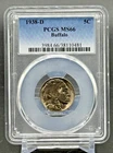 1938-D Buffalo Nickel 5c PCGS MS66