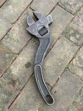 Vintage Antique 14  Westcott Adjustable Wrenc...