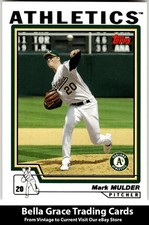 2004 Topps Mark Mulder #70 Oakland Athletics MLB Baseball 