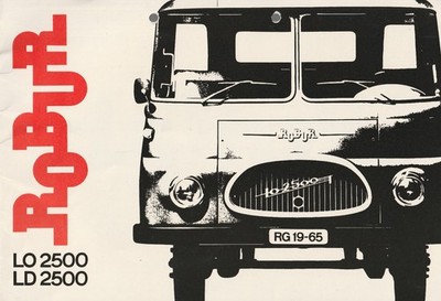 Brochure GDR Truck Robur from 1965 with 32 Pages