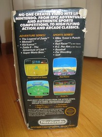 Juego de acci&oacute;n original Nintendo NES. Mayormente en caja original con el juego Super Mario/ Duck Hunt.