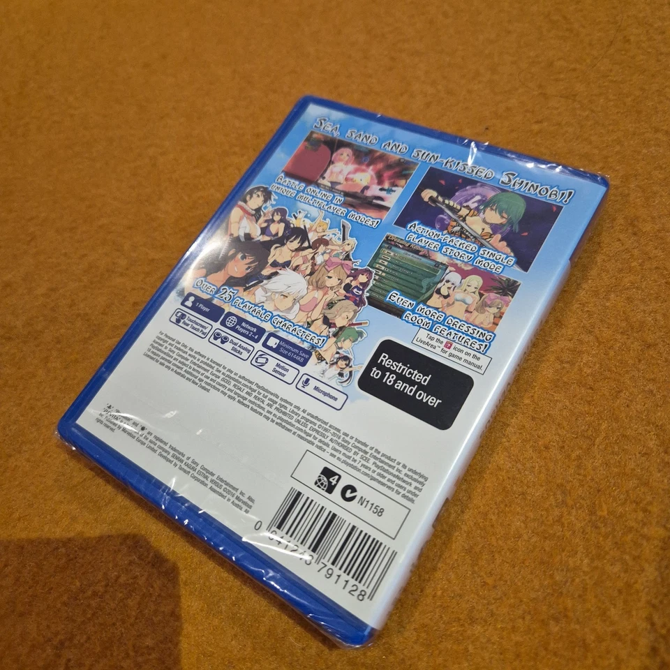 Senran Kagura Estival Versus PS Vita New Sealed Sony PlayStation PSV - Image 2 of 3