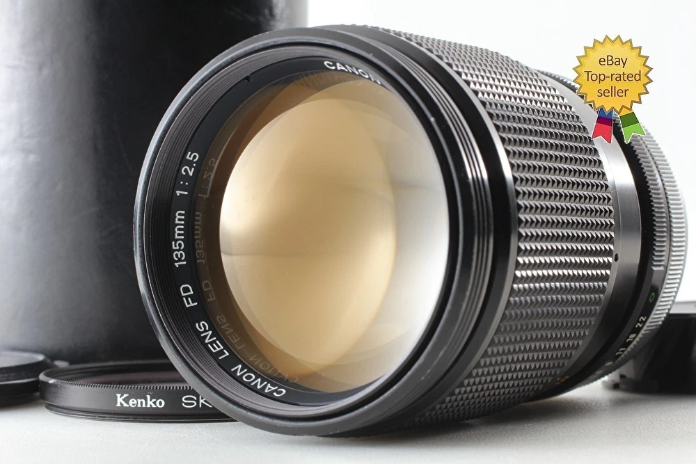 Canon FD Camera Lenses 135mm Focal f/2.5 Maximum Aperture for sale