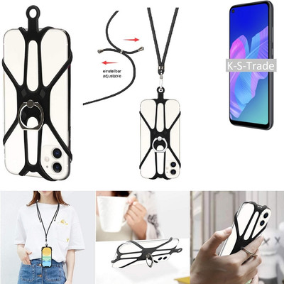 Handykette für Huawei P40 lite E Handy-Ring Handykordel